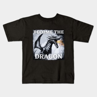 Inspired by Aaron Rodgers NY Jets - Become The Dragon (Michael Kay Show quotes) Kids T-Shirt